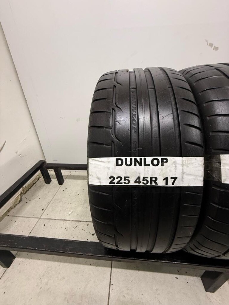225 45R 17 DUNLOP 2 ADET YAZLIK HATASIZ YENİ AYARINDA ÇİFT - 3