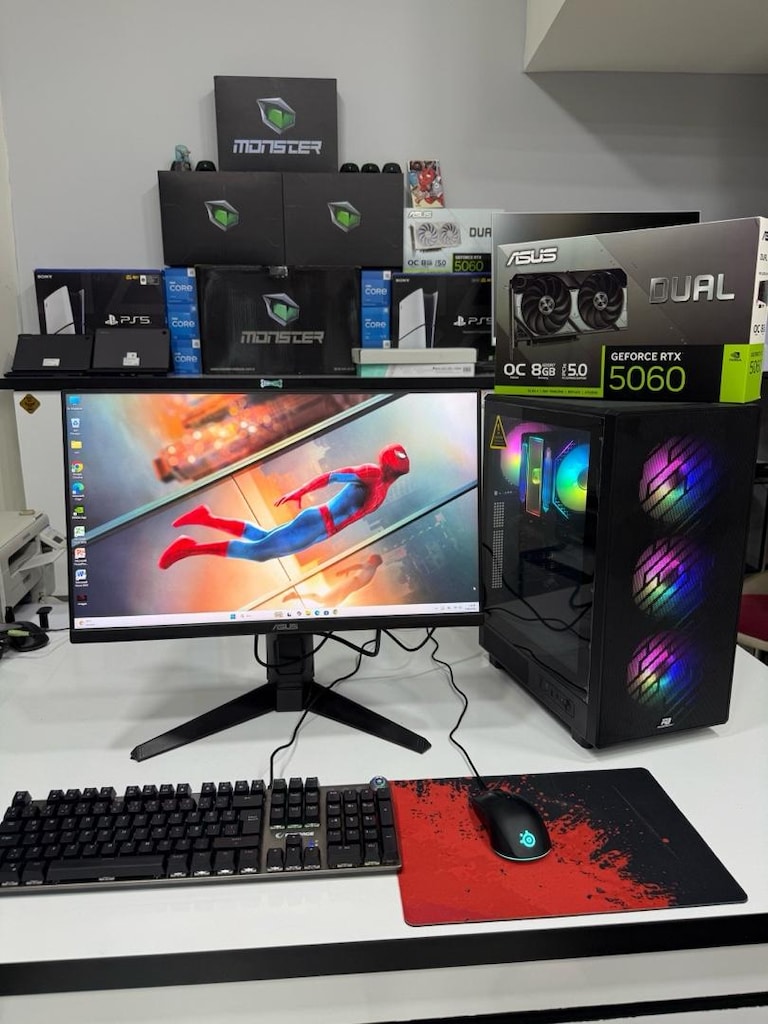 24 AY GARANTİLİ SIFIR MASAÜSTÜ BİLGİSAYAR İNTEL ULTRA 5~ ASUS RTX 5060 - 2