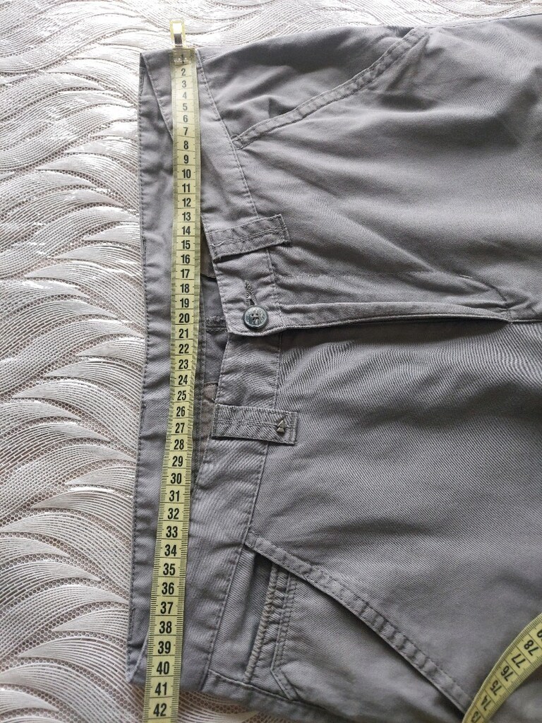 DEFACTO erkek gri ince chino pantolon 30/30 beden - 11