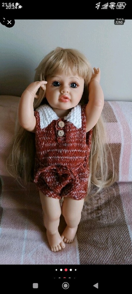 YENİ REBORN BEBEK OYUNCAK BEBEK SİLİKON BEBEK - 3