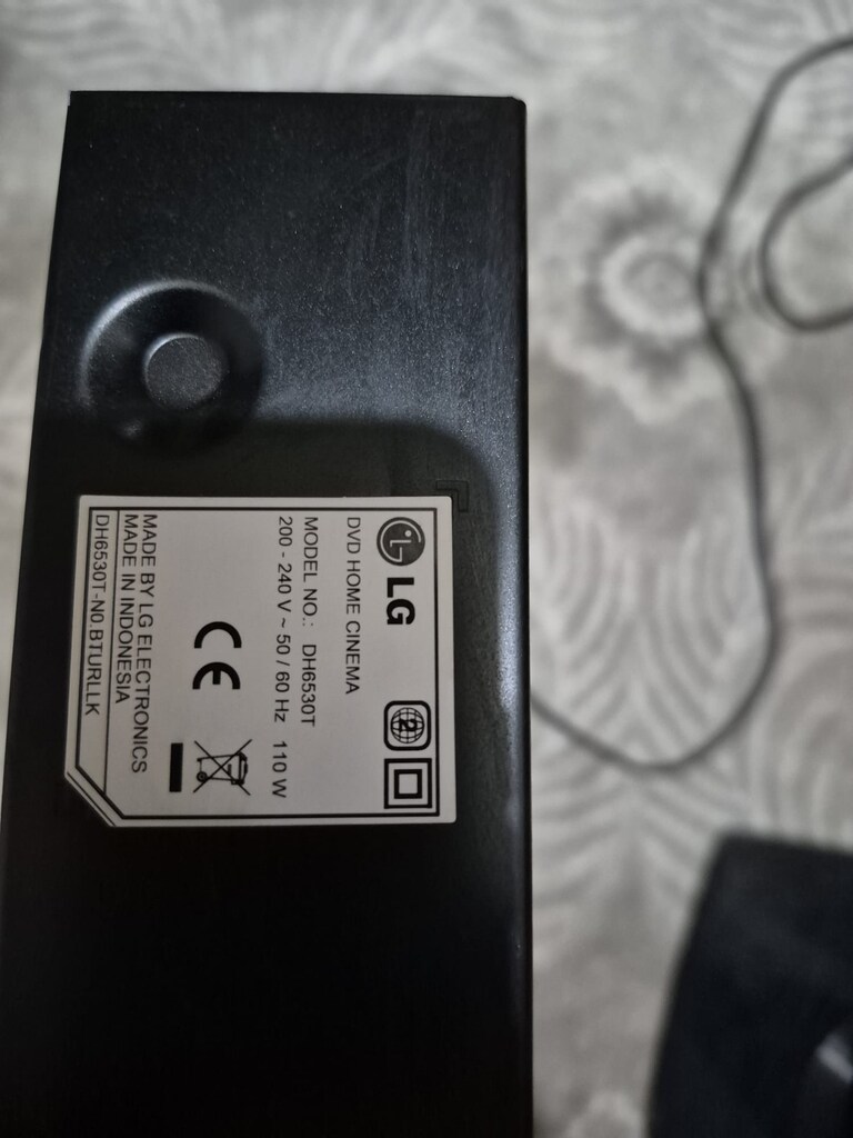 LG DH6530T ev sinema sistemi 5.1 kanallar 1000 W Siyah - 7