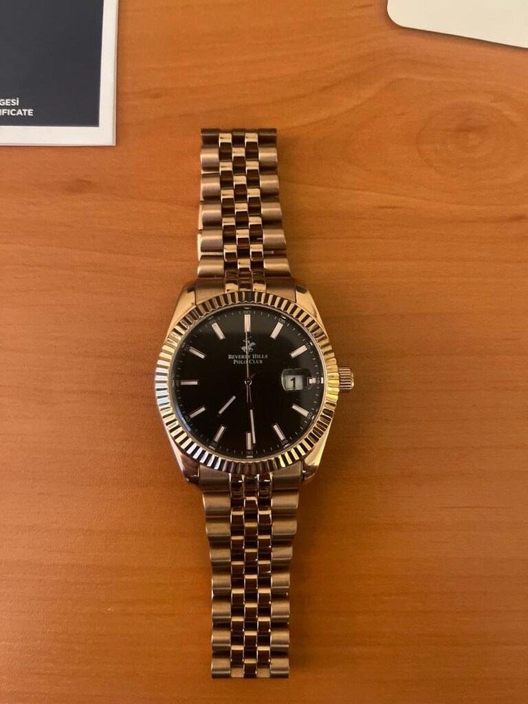 Beverly hills polo club BP3018x.450 Rose gold saat - 2