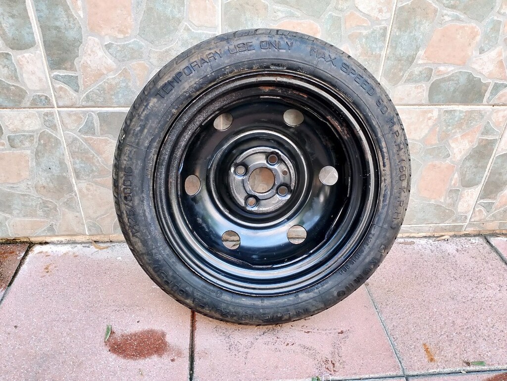 İNCE STEPNE 125/80/15 INCH CANT 4 X 100 - 4