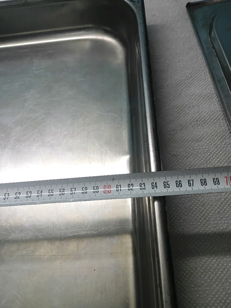 Krom Küvet tepsi 2/1 gastronom - 3