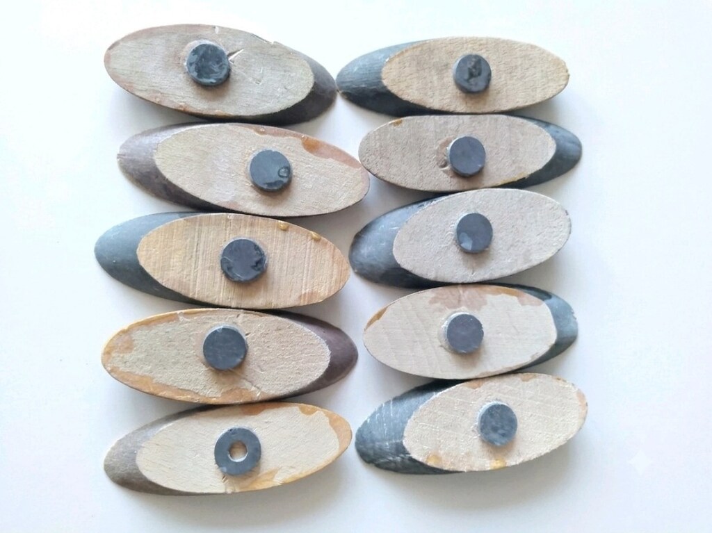 ahşap magnet 10 adet - 2
