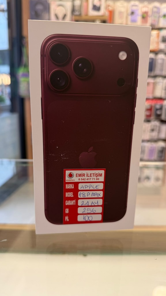 18 PRO MAX 256 GB KAPALI KUTU 24 AY GARANTİLİ - 5
