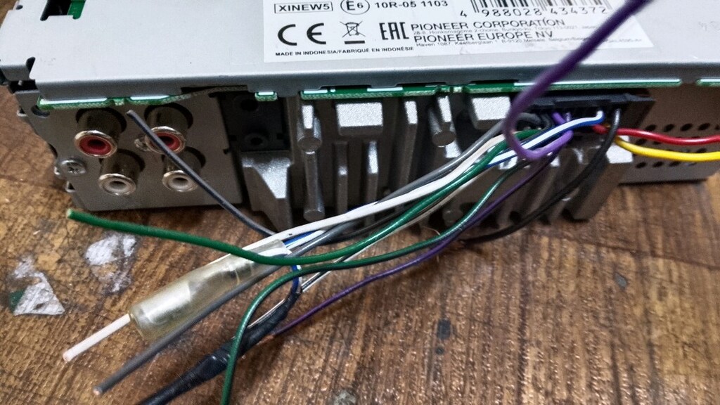 pioneer mhv 320 bt teyp - 3