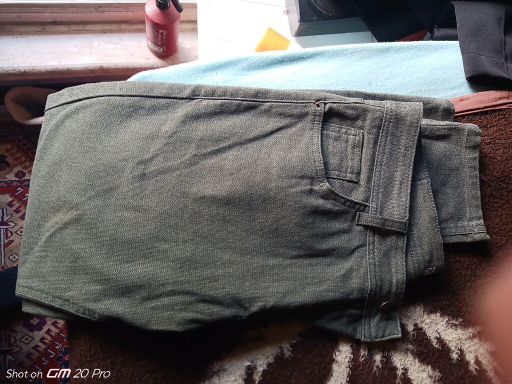 32 beden haki renk slipfit pant,b ecevit bulvarı ant - 4