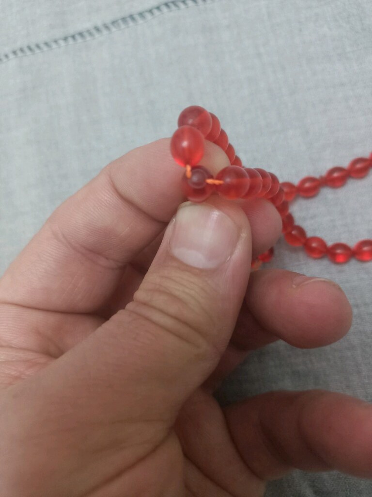 BLOK ATEŞ KEHRİBAR TESBİH - 2