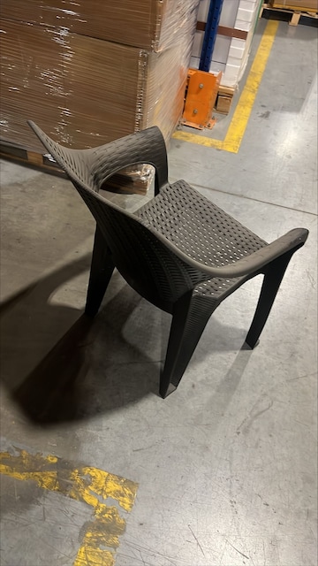 Polo Rattan Sandalye KAHVERENGİ - 3