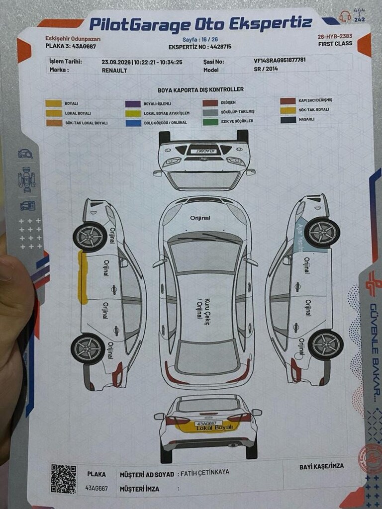 2014 Model Renault Symbol 1.2 Joy - 14