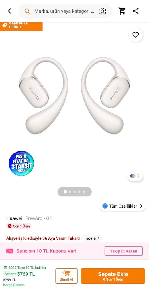 HUAWEİ kulaklık - 2