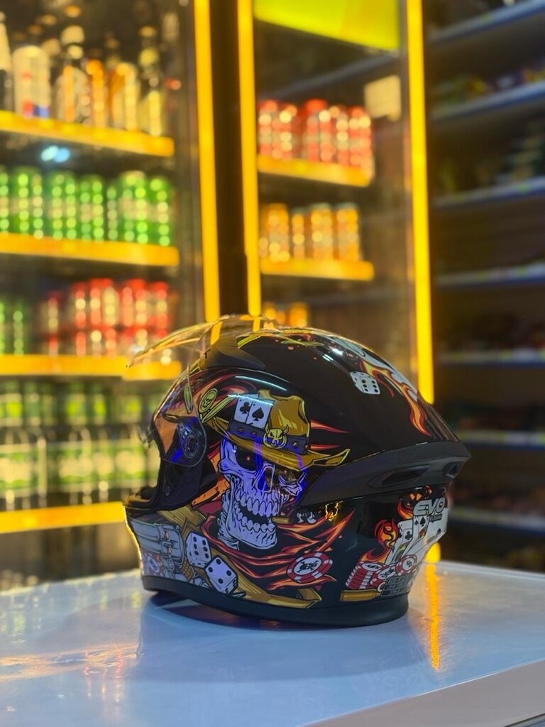 çiziksiz Hatasız desenli 0 ayarında kask - 2
