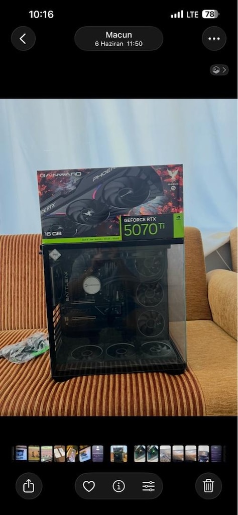 5070ti ryzen5 7800xd oyuncu kasası - 2