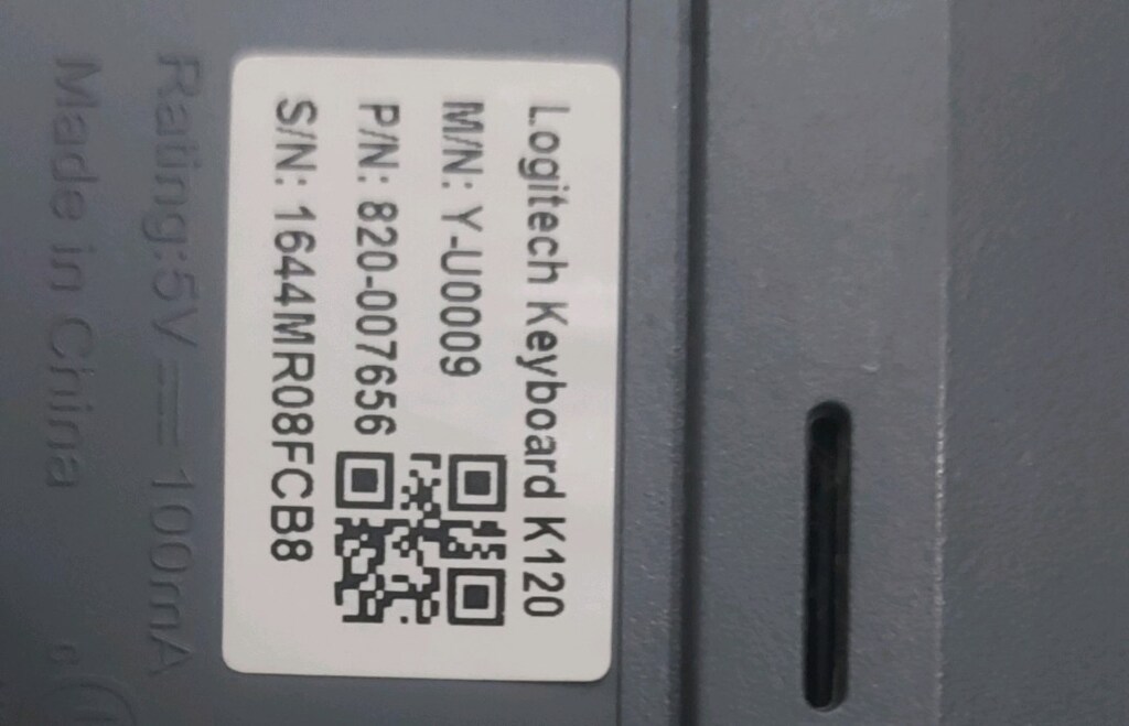 Logıtech K120, 920-002505, USB Kablolu, Türkçe Q, Standart Klavye - 3