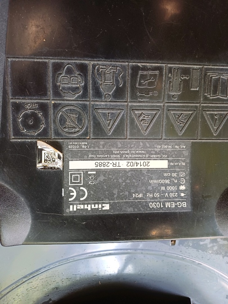 Einhell (BAUHAUS) Çim Biçme Makinesi Kargo - 8