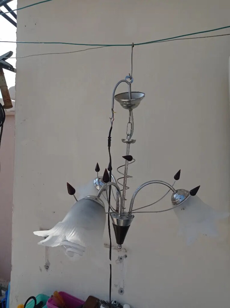 Üçlü metal Avize - 3