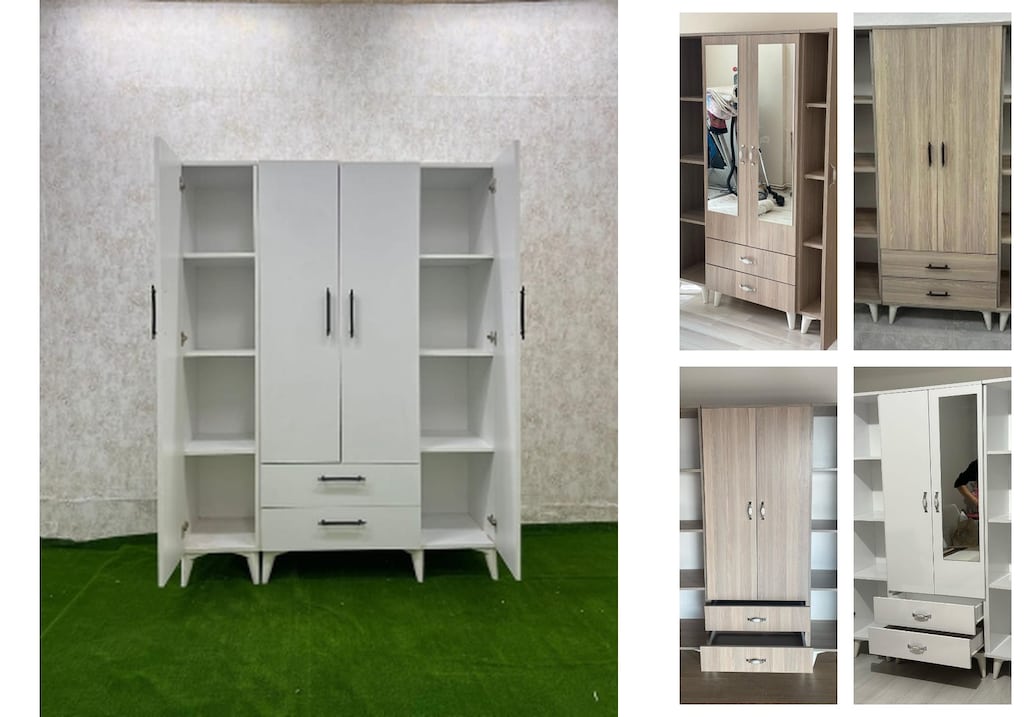 4 kapaklı elbise dolabı fadrxysgbf - 5