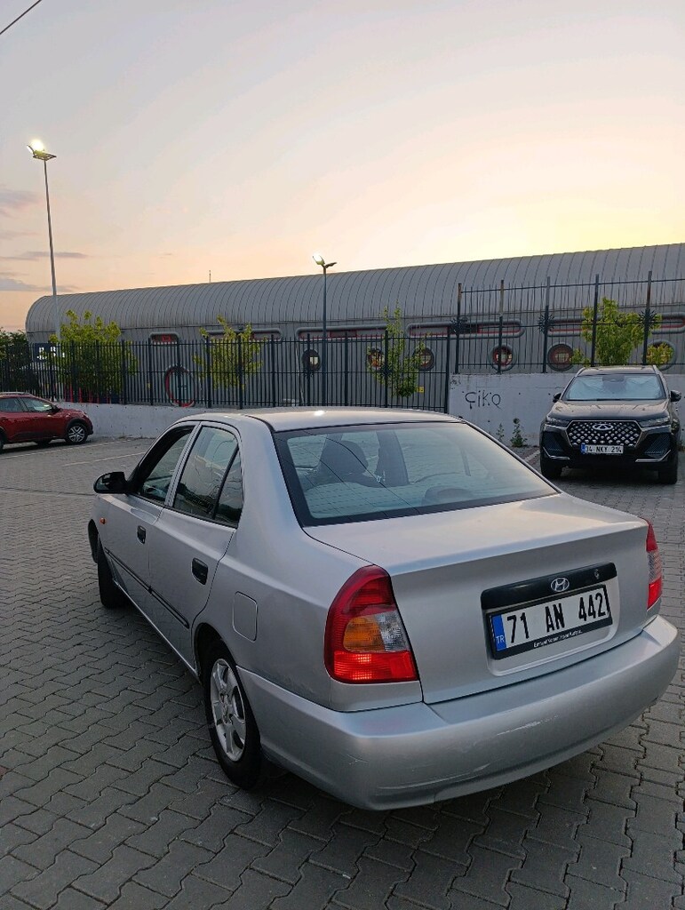 MASRAFSIZ 2001 ACCENT 1.5 GL | MOTOR YENİ | ŞASE-PODYE ORJİNAL | - 5