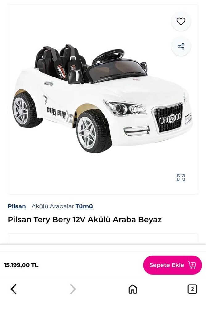 Akülü araba - 2