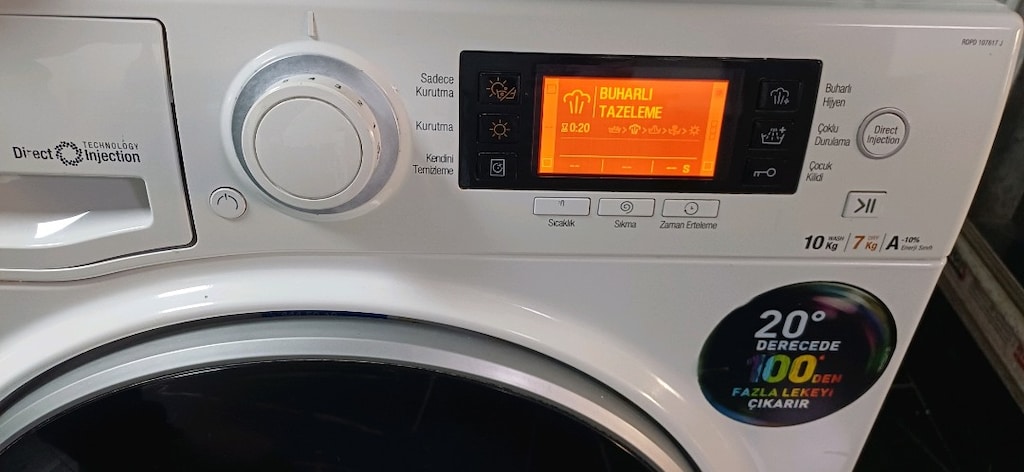 10 kg kurutmalı çamaşır makinesi - 4