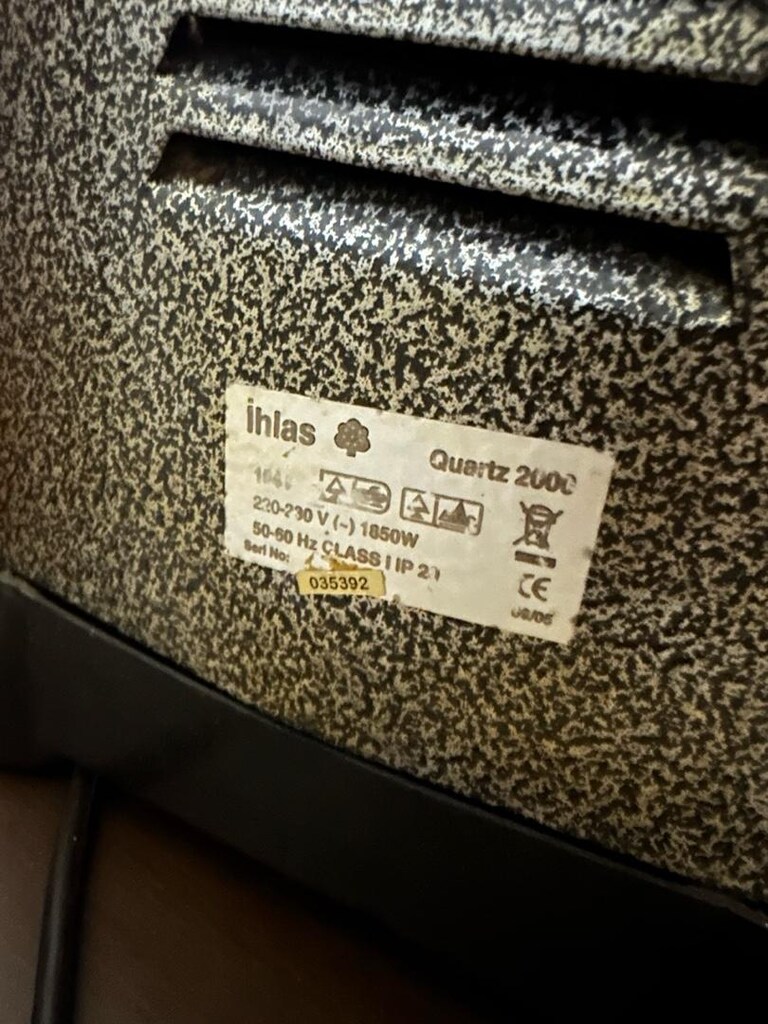 Elektrikli Isıtıcı ihlas Aura Quartz 2000 1850 W - 20