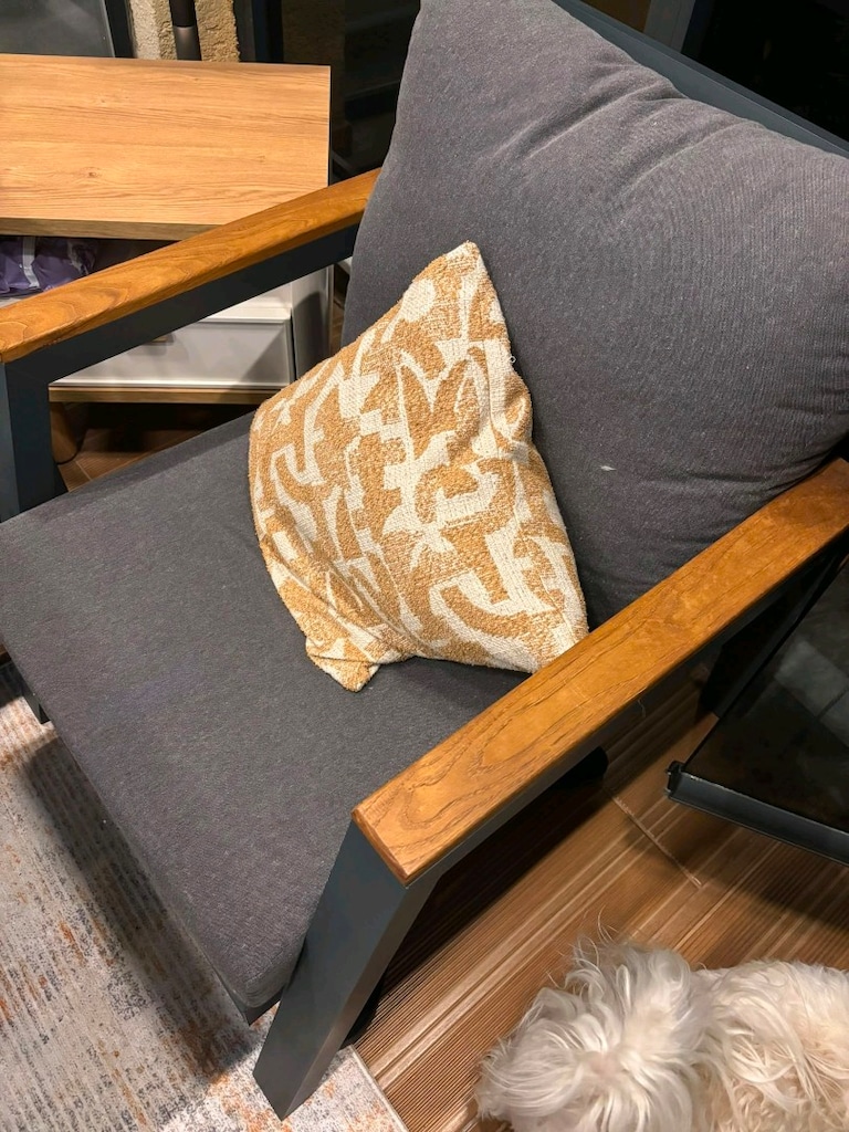 Bahçe/Balkon Oturma Grubu – Masa + 2'li Kanepe + 2 Tekli Koltuk - 3