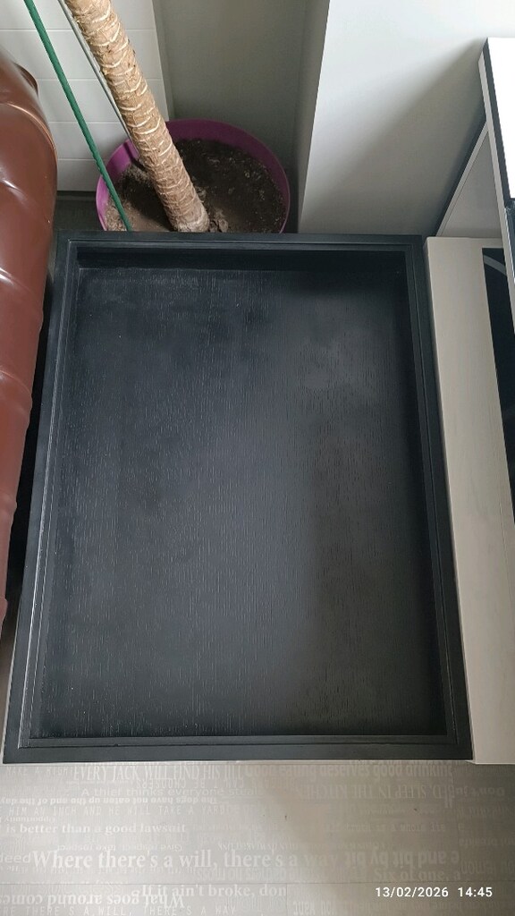 Siyah Camlu 2 bölümlü orta sehpa - 8