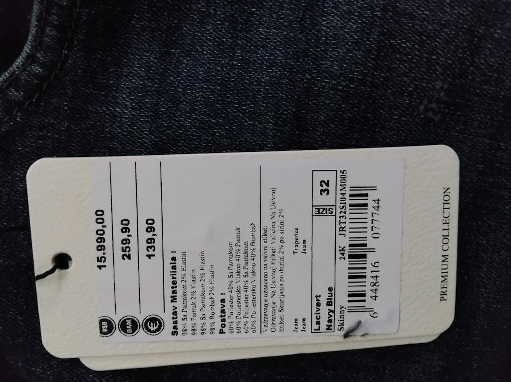 sıfır 32 beden kot pantolon - 5