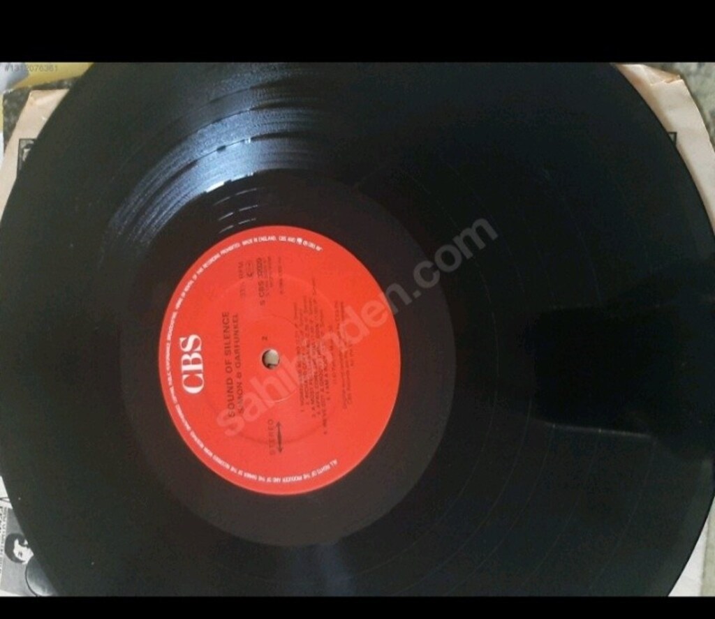 SIMON&GURFUNKEL SOUND OF SILENCE 33'PLAK ORJINAL AVRUPA BASKI - 3