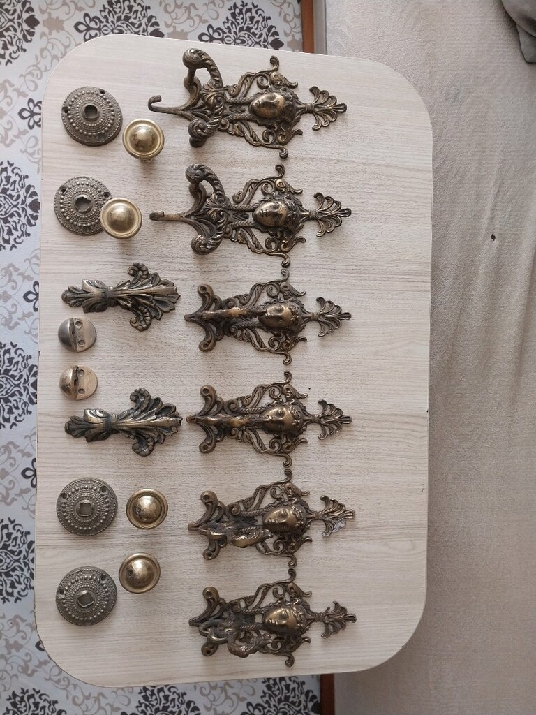Antika pirinç obje - 7