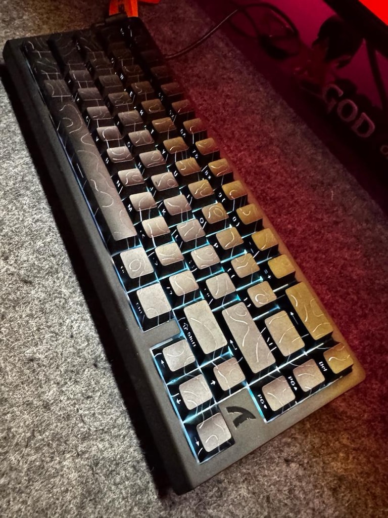 attack shark x68he manyetik klavye gaming - 4