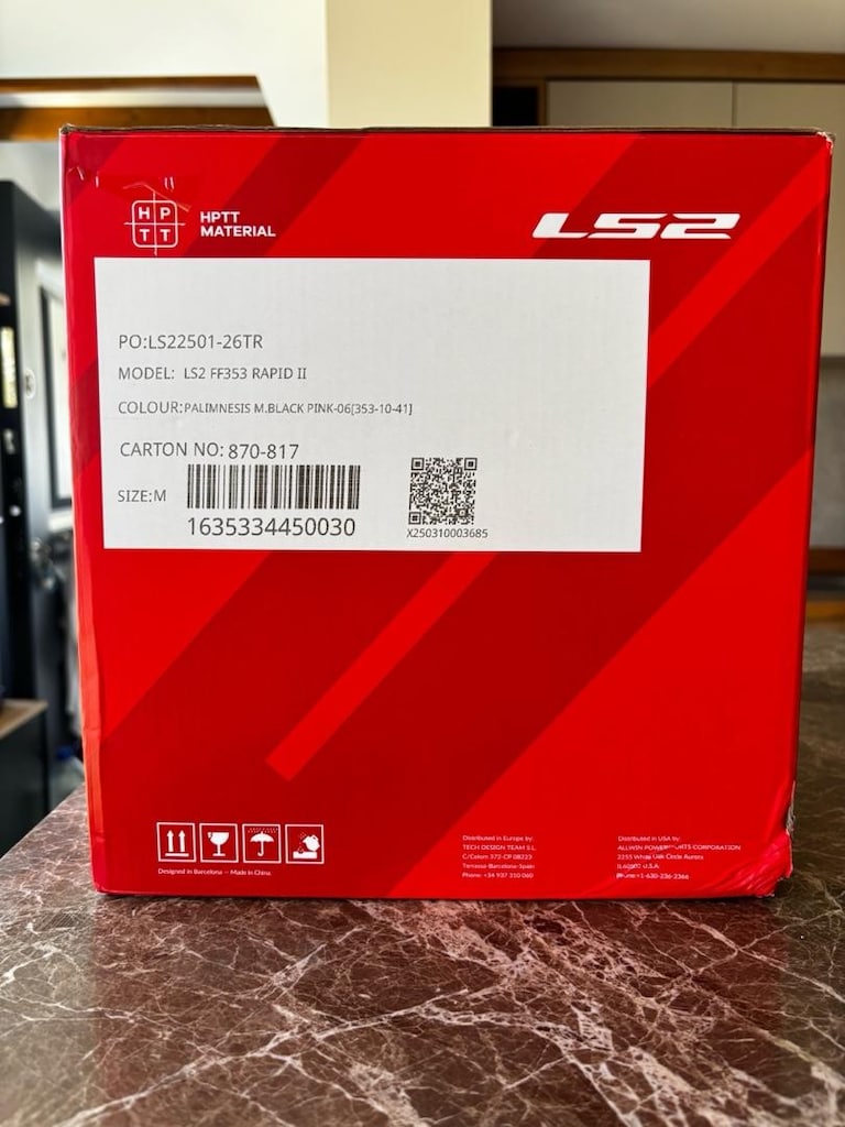 LS2 II RAPID PEMBE M BEDEN HİÇ KULLANILMAMIŞ KAPALI KASK ACİL SATILIK! - 14