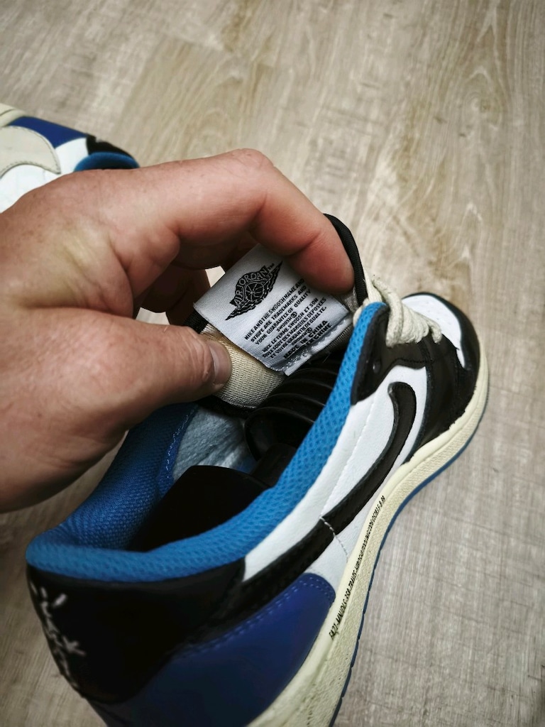 orjinal Nike Air Jordan 1 low travis scott 38 - 7