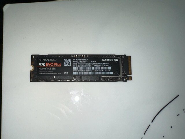samsung 970EVOPlus M2 SSD 1 TB