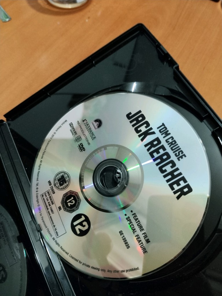 YENİ KUTUSUNDA ORJİNAL DVD YABANCİ FİLM ALBÜMLERİ ( JACK REACHER ) - 3