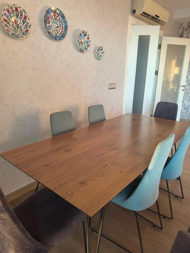 AHŞAP YEMEK MASASI x 6 SANDALYE - 3