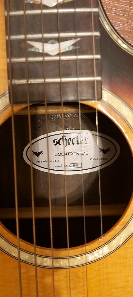 Schecter Omen ElektroAkustik Gitar Diamond Series Schecter SK 12033594 - 10