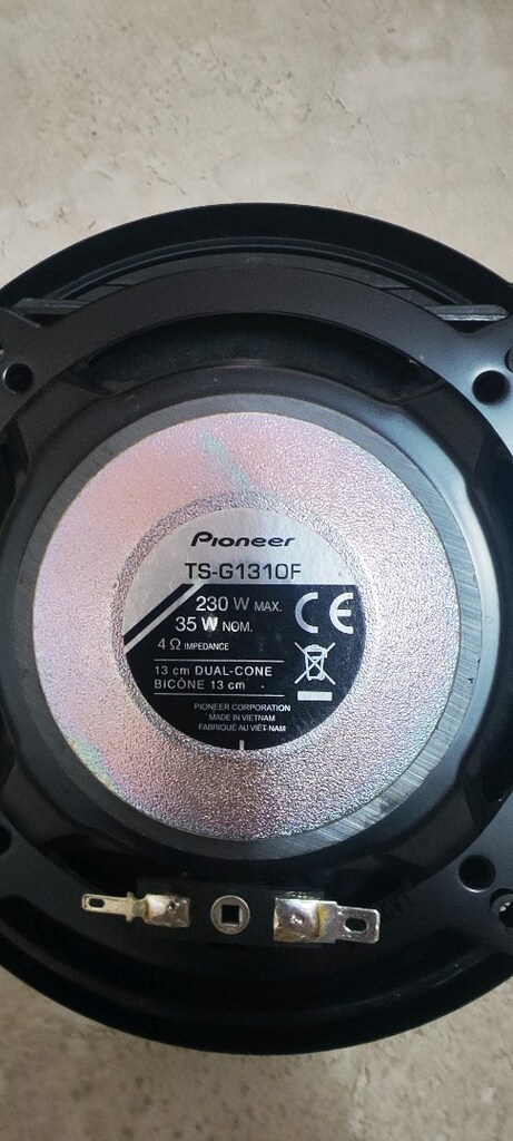 Pioneer hoparlör 13cm - 3