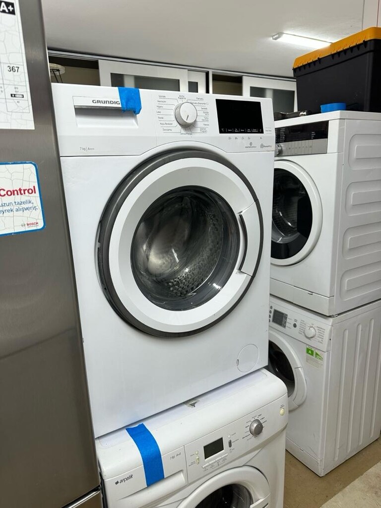 GRUNDIG 7 KG A+++ ÇAMSŞIR MAKİNASI YENİ NESİL İNVERTER MOTOR WİFİ Ö - 2