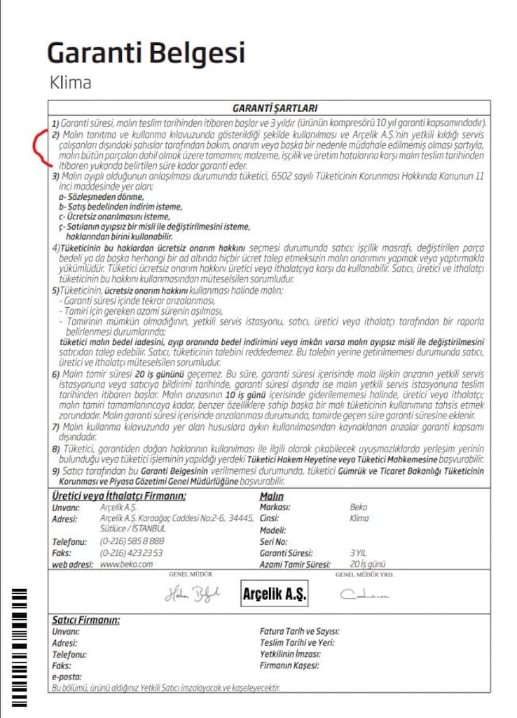 12.000 BTU BEKO PORTATİF MOBİL KLİMA - 9