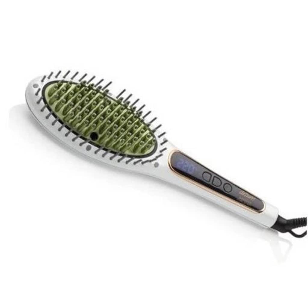 SIFIR/ARZUM/Led Göstergeli Isı Ayarı Saç Düzleştirici Fırça,140°-220°C - 3