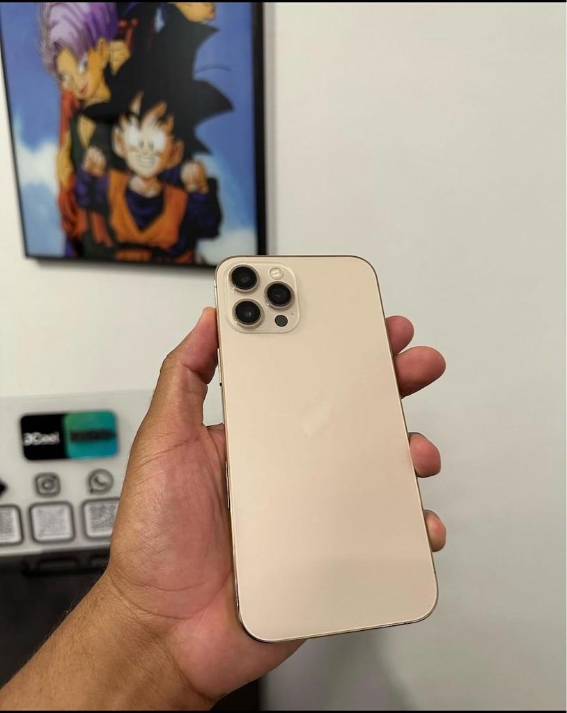 iPhone 12 Pro Max 128 GB Gold Türkiye Cihazı - 2