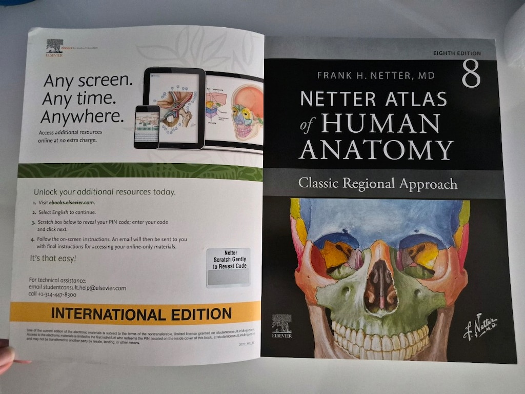 Netter Atlas of Human Anatomy (8th Edition) İnsan Anatomisi Atlası - 5