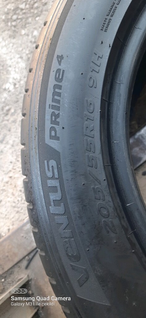 205x55x16 HANKOOK 2022.tarihli iki ad - 2