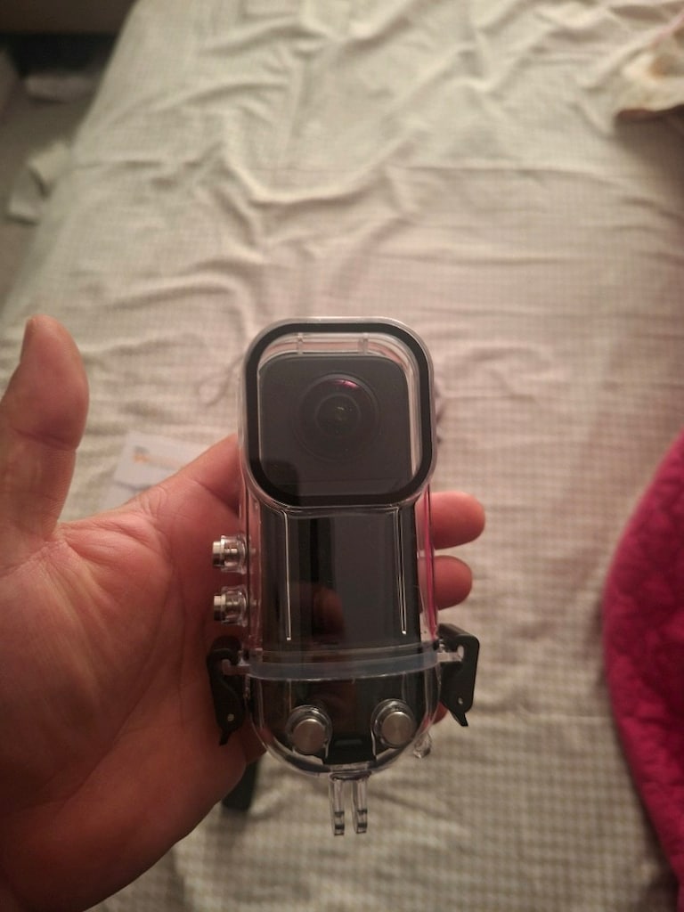 insta 360 x3 su geçirmez kılıflı sıfır ayarında - 4