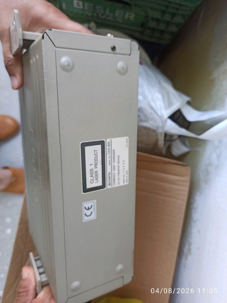 satılık Sony cd changer radio - 4