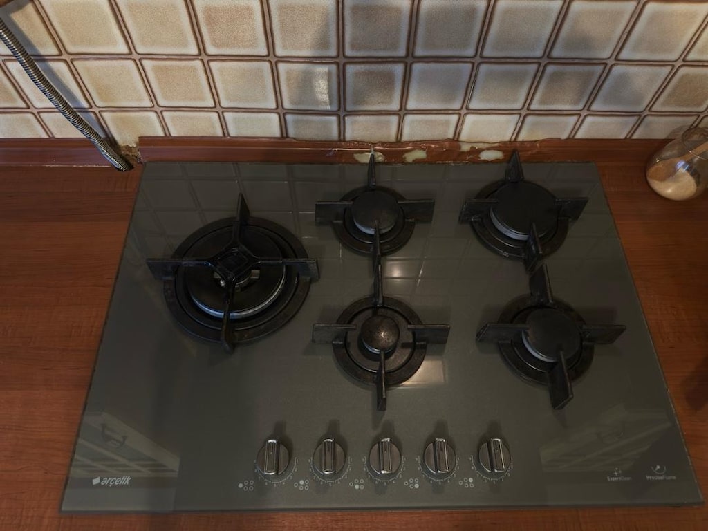 Arçelik OCD T 752 DWKG – 75 cm 5 Gözlü WOK Ankastre Grion Cam Ocak - 3