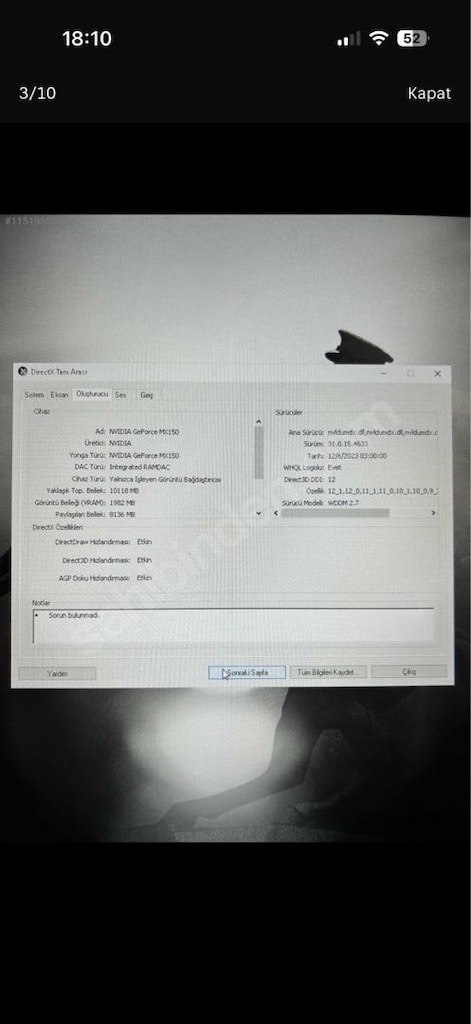 MSİ GL 62 M 7RDX - 5