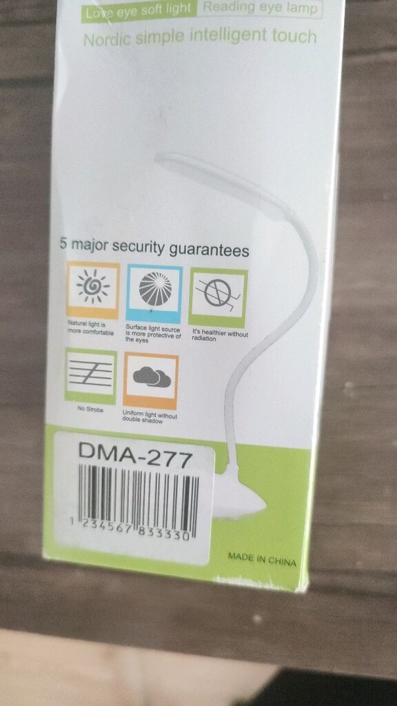Beyaz LED Masa Lambası - 3